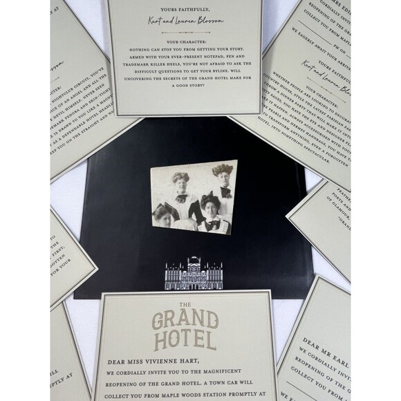 The Grand Hotel Escape Room Game Hidden Secrets Nine Mysteries Family Friends - Picture 12 of 12